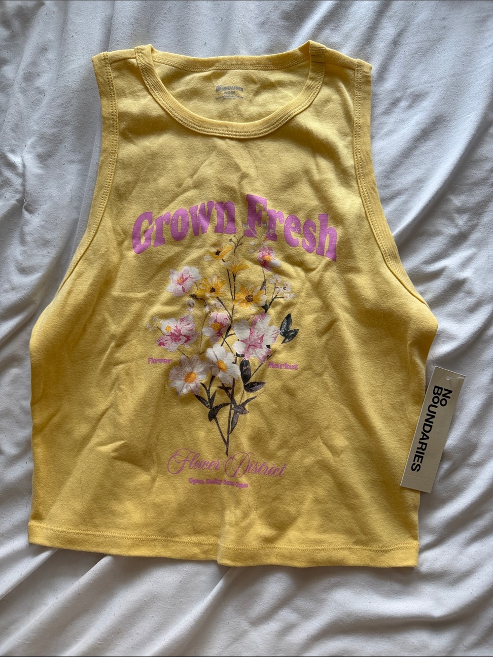 No Boundaries Graphic Tank